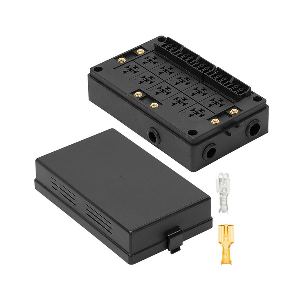 12V Automotive Fuse Relay Box Universal Block For 4852922537104
