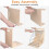 Clipboard Holder, Storage Rack Wooden Holder with 7