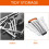 Wrench Organizer Tray Plastic Tool Storage Rack St 6