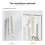 No Drilling Folding Clothes Drying Rack Towel Hook 6
