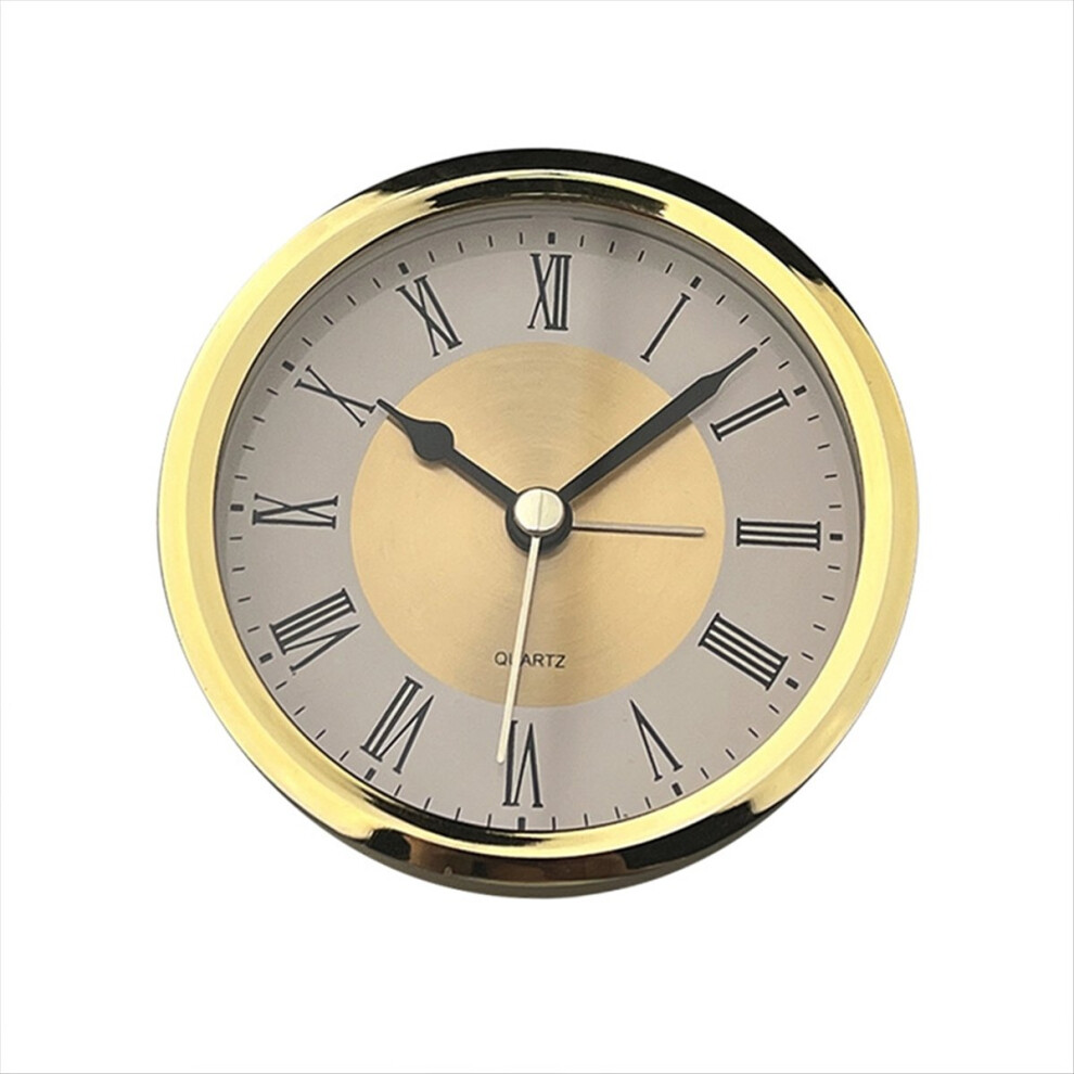 89Mm Quartz Clock Retro Roman Numbers Simple Acces 4852922549251