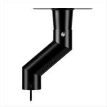 Rain Chain Gutter Adapter Black Installation Suit