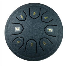 Mini Carbon Steel Hollow Drum 4.5 Inch 8-Tone Begi