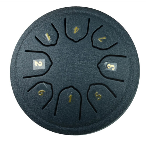 Mini Carbon Steel Hollow Drum 4.5 Inch 8-Tone Begi