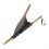 Vintage Mini Hand Bellow Dark Brown Fireplace Blow 7