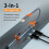 3 in 1 Headphone Jack Adapter PD60W Fast Charging 3