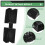 Car Air Conditioning Outlet Interior Dashboard Tri 8