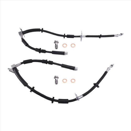 1Pair Front Brake Hose Cable LR058020 LR058021 for