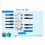 2PCS Satellite 8 Way Coaxial Cable Splitter 5-2400 6