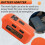 Battery Adapter for 20V Lithium USB Charger, LED W 7