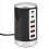 65W USB Multi Port Charger Hub QC3.0 Fast 6 Type C 3