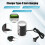 65W USB Multi Port Charger Hub QC3.0 Fast 6 Type C 9