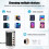 65W USB Multi Port Charger Hub QC3.0 Fast 6 Type C 8
