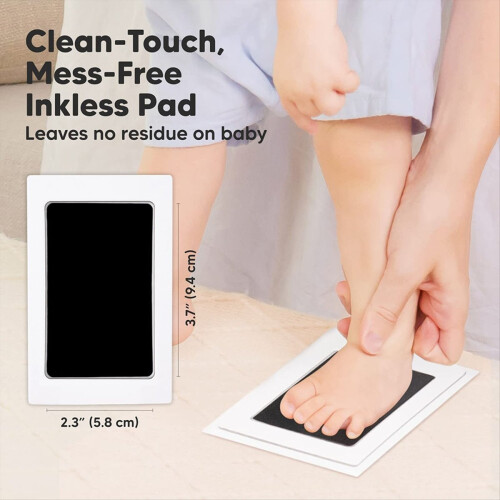 4PCS Safe Baby Hand Footprint Makers No Touch Babi 2
