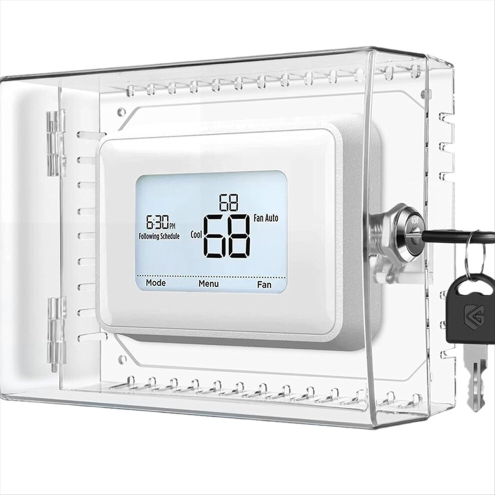 Large Thermostat Lock Box Cover With Key For Cle 4852922557799