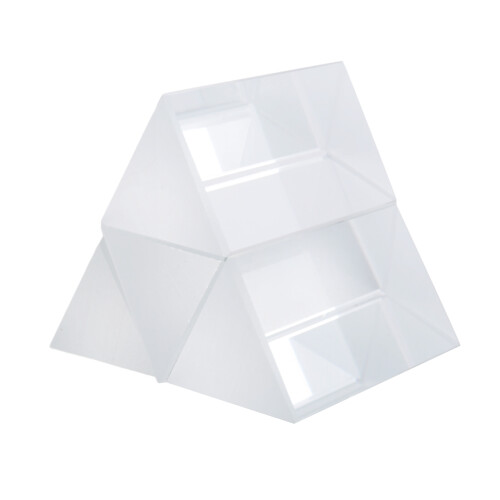 4Pcs Clear Triangular Prism for Rainbow Lights Cry 2