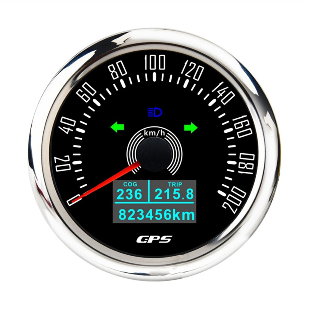 85Mm Gps Speedometer With Antenna 7Colors Backligh 4852922555368