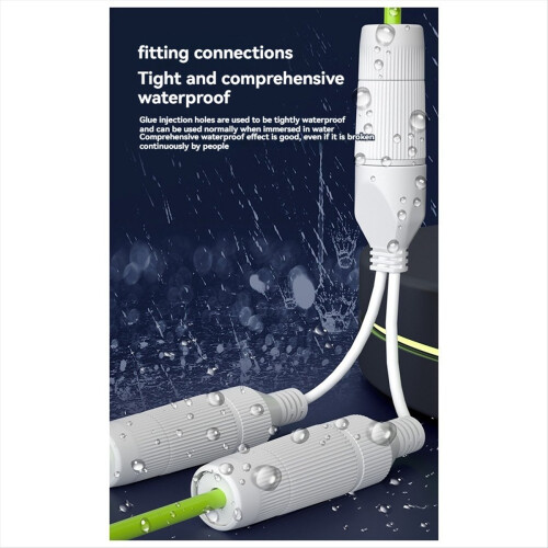 POE Splitter 2-in-1 Cable Connector Three-Way for 1