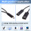 2 in 1 Multifunctional Adapter, Fast Charging Type 9