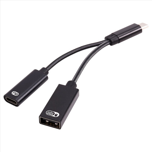 2 in 1 Multifunctional Adapter, Fast Charging Type 2