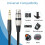 3 Pin Microphone Cable 6.35mm Jack Copper Speaker 6