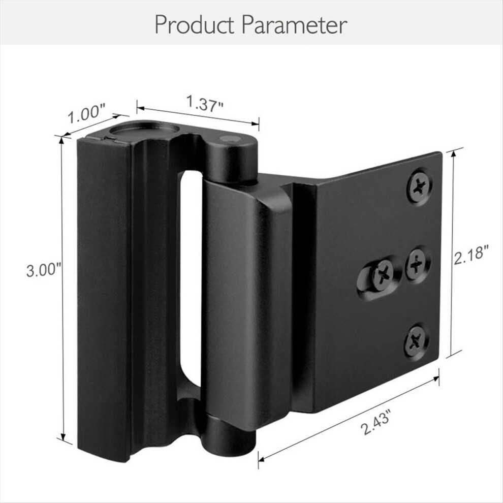 Home Security Door Lock Reinforcement Device Child 4852922555603