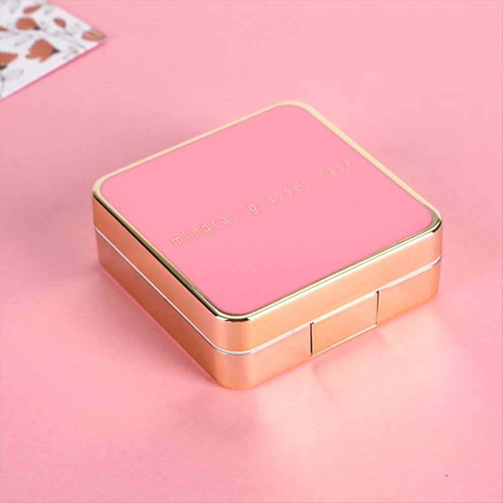 Contact Lenses Box Portable Lens Case With Tweezer 4852922558598