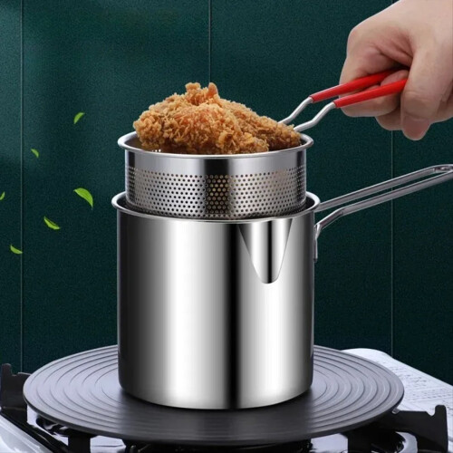 Deep Fryer with Frying Basket Multi-Function Small 2