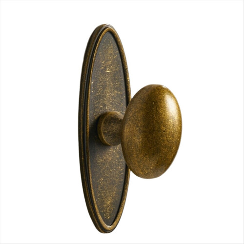 Ice Flower Antique Brass Solid with Vintage Treatm 1