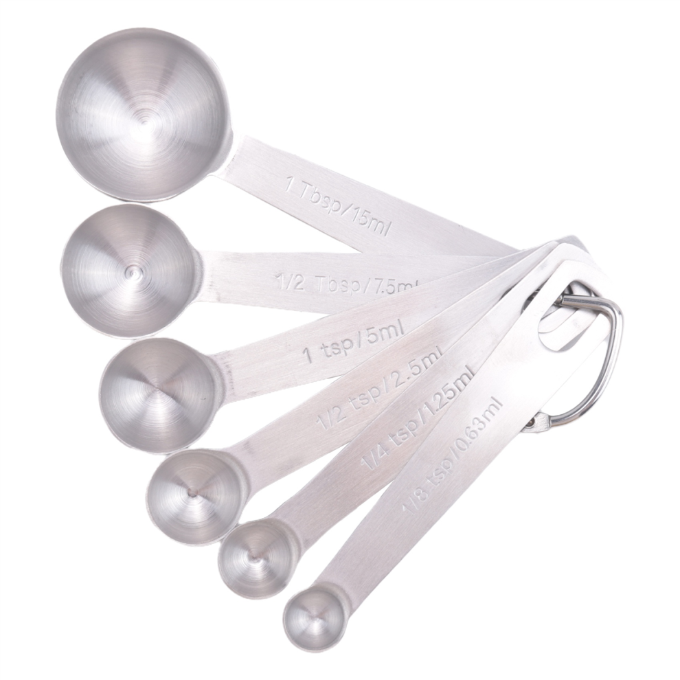 Measuring Spoons, Stainless Steel Spoons Cups Set, 4852922565572