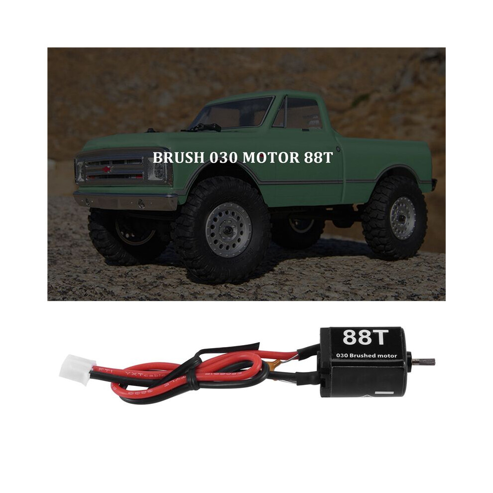 030 Bushed Motor 88T For 1/24 Rc Crawler Axial Scx 4852922592264
