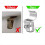 30 Pack Vinyl Side Hangers, Clip Hooks, for Flashi 7