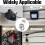 30 Pack Vinyl Side Hangers, Clip Hooks, for Flashi 5