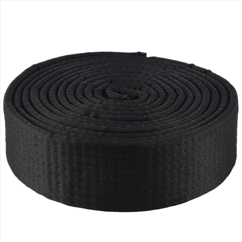 Martial Arts Karate Taekwondo Chain Soft Belt Blac Black 4852922563424