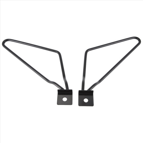 2Pcs Motorcycle Black Saddle Bag Support Rod Mount