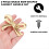 2pcs Gold Brass Bow Dresser Knobs, Vintage Shape D 5