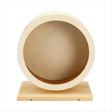 Hamster Running Wheel Wooden Belt Support Roller R