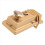 Zinc Cylinder Deadbolt Latch Lock for Night Gate D 8