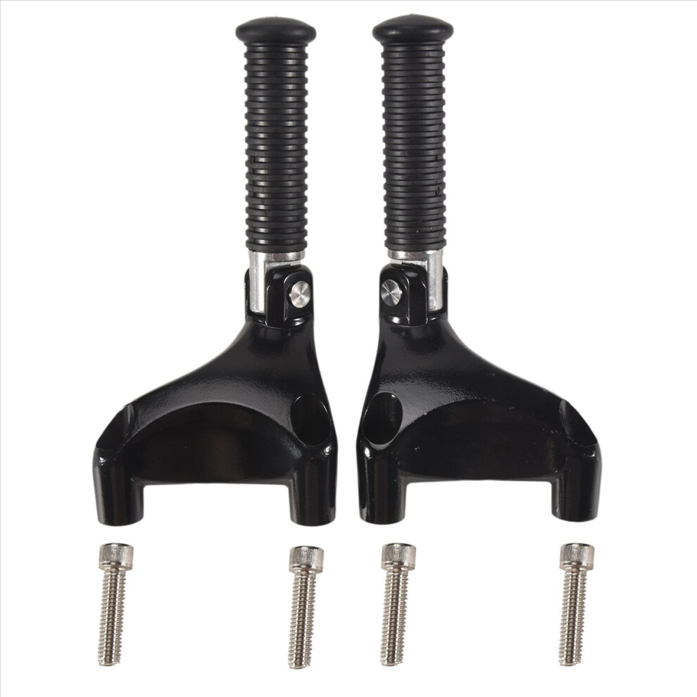 Motorcycle Passenger Rear Foot Pegs Footpegs Black 4852922566913