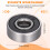20 Pack 608- Ball Bearing - Double Rubber Sealed M 8