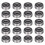 20 Pack 608- Ball Bearing - Double Rubber Sealed M 2