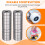 20 Pack 608- Ball Bearing - Double Rubber Sealed M 6