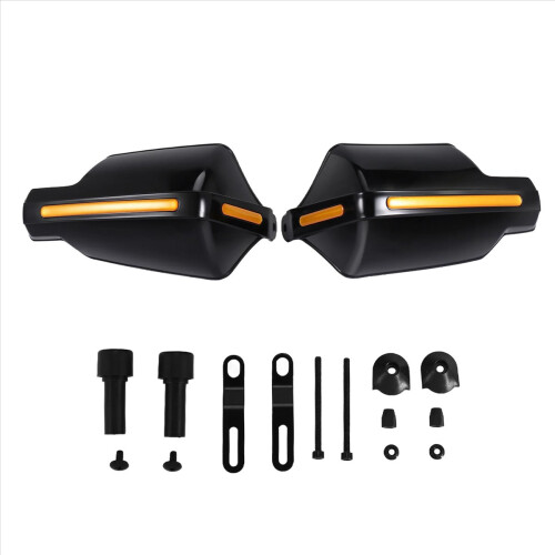 Pair Motorcycle 7/8 Inch 22Mm Handlebar Handguard 2