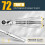 1/4 Ratchet Wrench, 2 in 1 Mini - Socket and Bit R 5