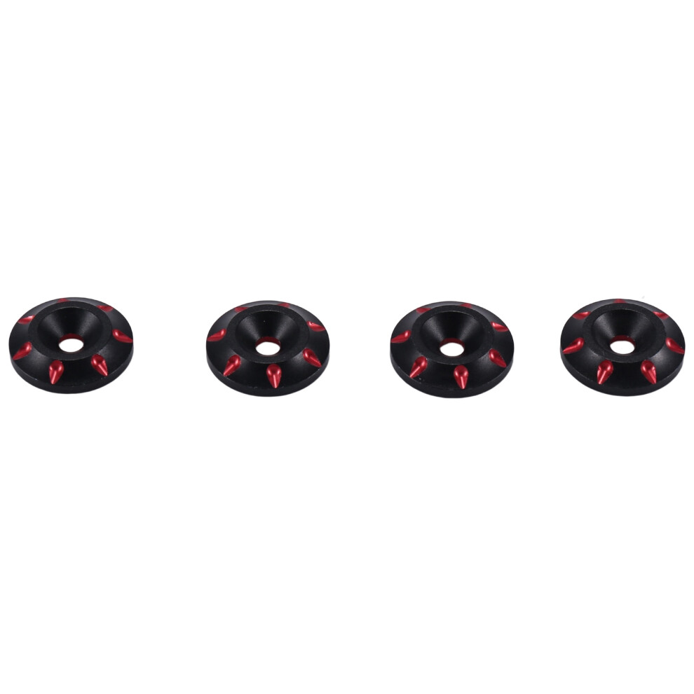 4Pcs Metal Tail Wing M3 Countersunk Screws Washers 4852922502546