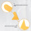 Plastic Yellow Auto Car Window Sticker Film Scrape 5