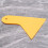 Plastic Yellow Auto Car Window Sticker Film Scrape 10