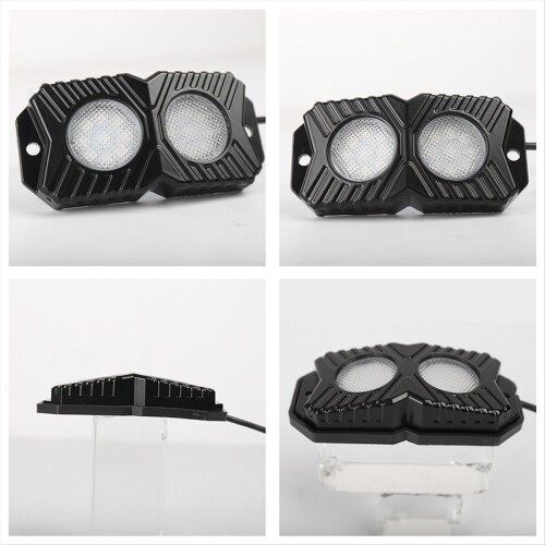 LED Rock Lights RGB Remote Waterproof Neon Undergl 2