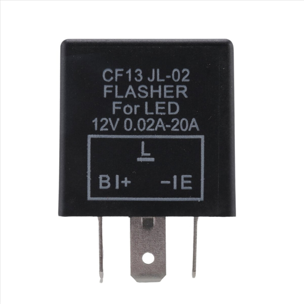 Car 3-Pin -13 Electronic Led 12V Flasher Relay Fix 4852922565381