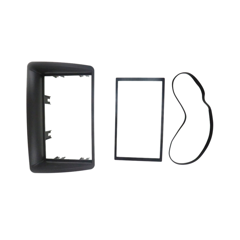 2 Din Fascia For Panda 2003- 2012 Radio Stereo Pan Black 4852922571948